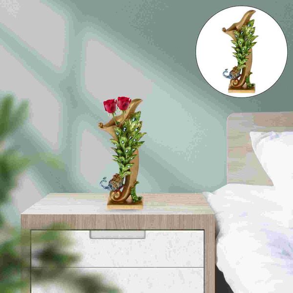 

vases 1pc flower vase shape vintage pot container for home