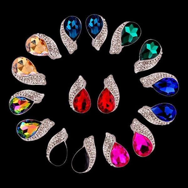 

clip-on & screw back arrival vintage silver plated clip on earrings no pierced for women party luxury cuff cushion ani-allergy wholesale