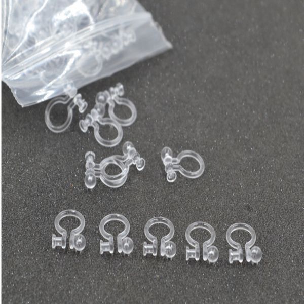 

shippment lot100pcs retainers hide piercing clear nose ring bone stud non piercing, Silver