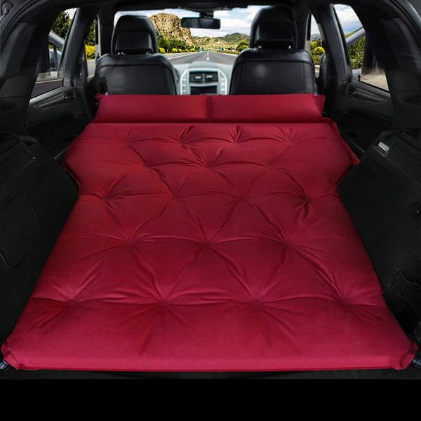 

automatic inflatable car bed outdoor camping multifunctional mattress suede pad suv self-driving air cushion accessories pads