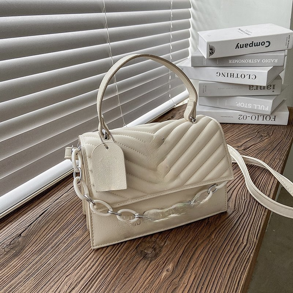 

stylish diamond small square bags handbag tide one-shoulder slanted bag