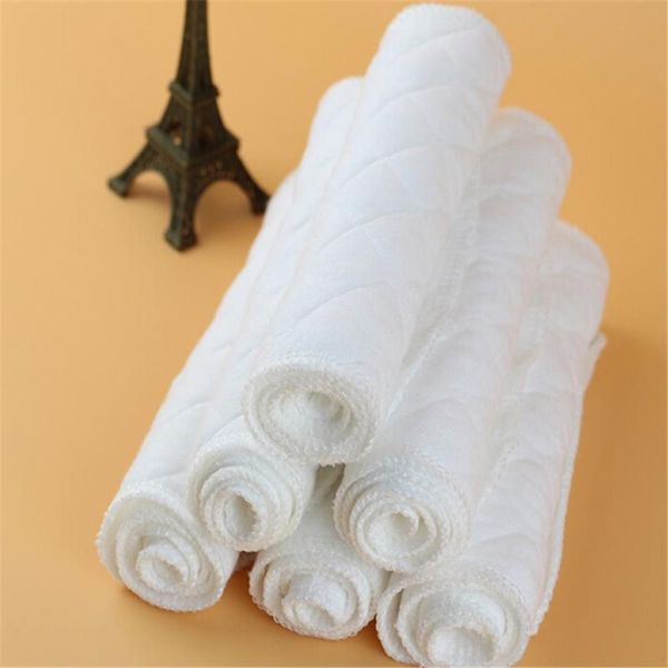 

cloth diapers 10pcs baby nappies diaper born toddler changing pad cotton mat washable insert 3 layers care