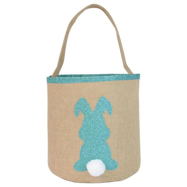 

linen round bottom easter gift bag cornucopia decorations children's gifts storage bags wrap