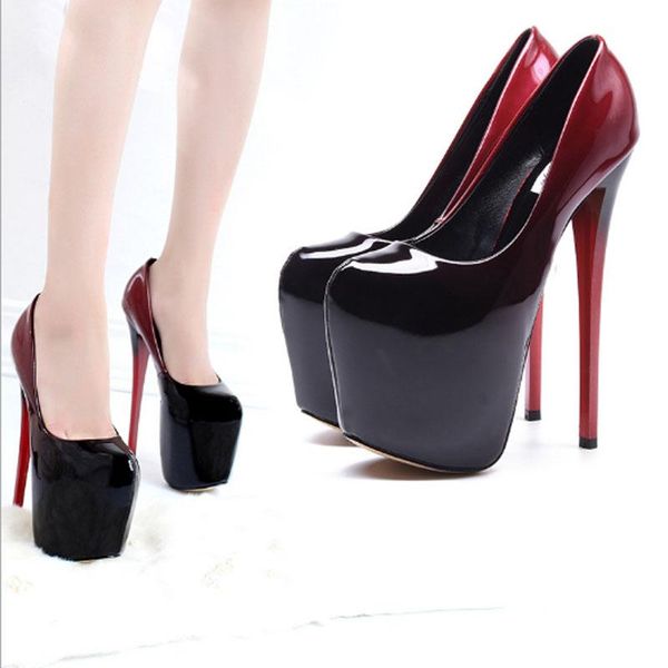 

dress shoes high heeled women's banquet wedding party super heels, Black