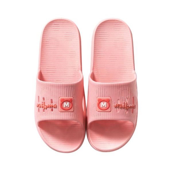 

home women's slippers four seasons soft bottom wear resistant and antiskid couple bathroom sandals, Black