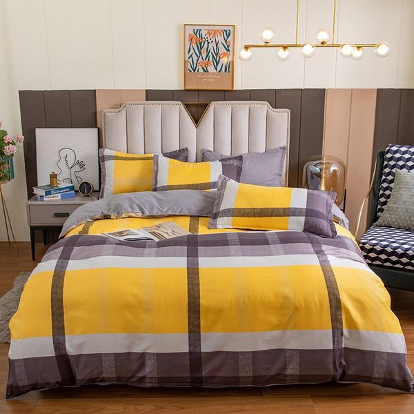 

bedding sets high-quality bedclothes set snowflake duvet cover sanding bed sheets pillowcases king