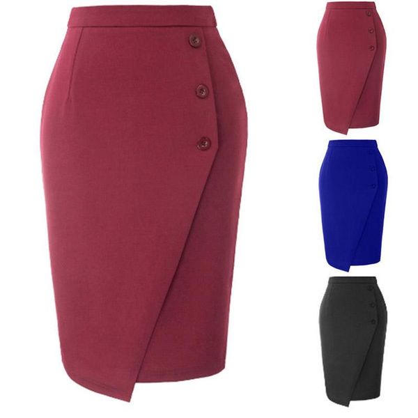 

skirts midi skirt women fashion package hip female clothing for office ladies cute black spring winter vintage
