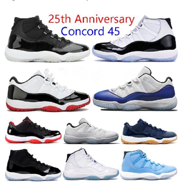 

2022 jubilee cool grey 11 men basketball shoes fire red sneakers bred shoe 11s low gamma legend university blue concord space jam black cat