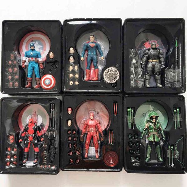 

mezco one 12 joker figure frankenstein flash shazam collectable model toys gift