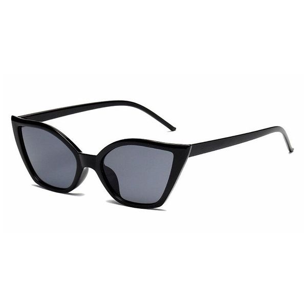 

new cat eye sunglasses pink shades for women glasses all-match eyeglasses men spectacles, White;black