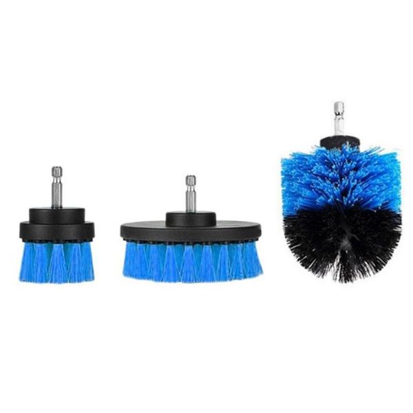 

car sponge accessories electric scrubber brush drill kit plastic round cleaning for carpet glass tires nylon brushes