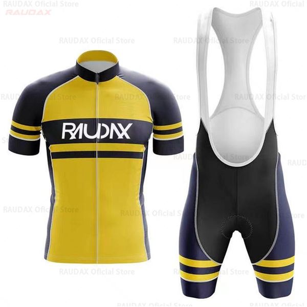 

racing sets 2021 men summer cycling jersey set short sleeve clothing for bicycle mtb bike sportwears pro team ropa ciclismo hombre, Black;blue