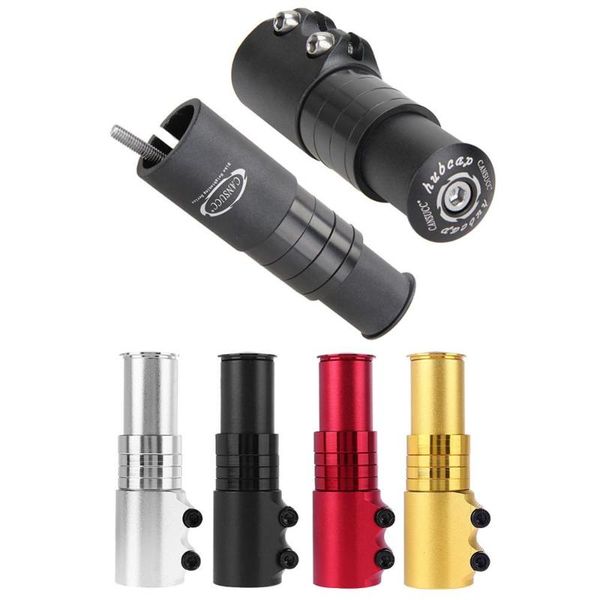 

bike handlebars &components aluminum alloy bicycle stem increased control tube extend handlebar heighten front fork parts accessories 120m