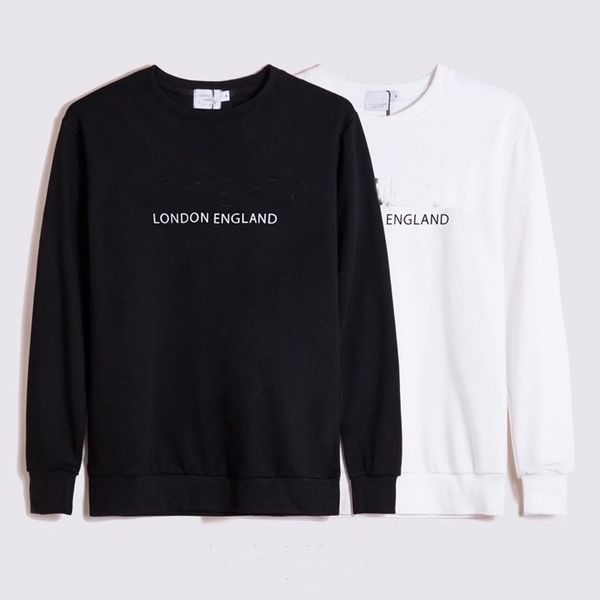 

designer mens hoodies sport more color men women crew neck sweatshirt clothes cotton, White;black