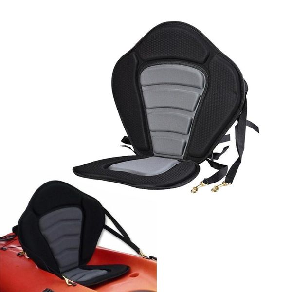 

universal canoe kayak seat padded cushion backrest chair straps rowing boat adjustable rafts/inflatable boats