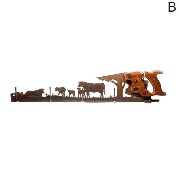 

other home decor saw wall decoration durable metal exquisite garden ornament for indoor outdoor simple design gift