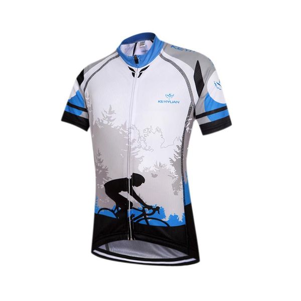 

racing sets keyiyuan children children's wear garment men's and women's summer short sleeve cycling sport bike ropa ciclismo, Black;blue