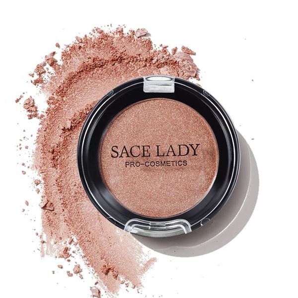 

blush 1 pcs shining smooth makeup face contour pink orange blusher drop smj