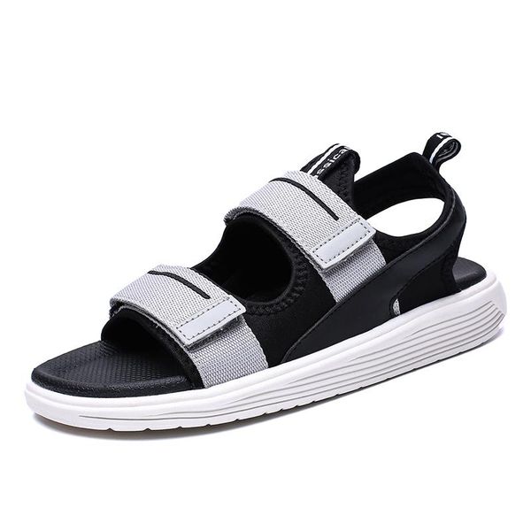 

sandals da beach sandalet gladiators sandalia slide sandals-men deportivas masculino transpirables sandalias vietnam ete erkek outdoor, Black