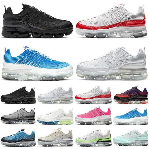 

2021 360 mens running shoes big size 13 triple white black volt sky grey flash crimson spruce aura trainers women outdoor sports sneakers tr