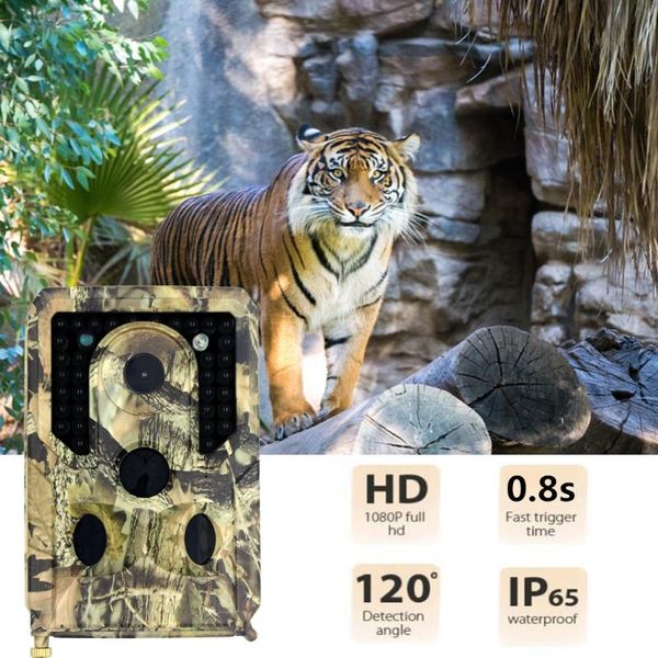 

outdoor trail infrared hunting camera video po traps 3pir led 12mp 1080p hd night vision scouting animal cameras