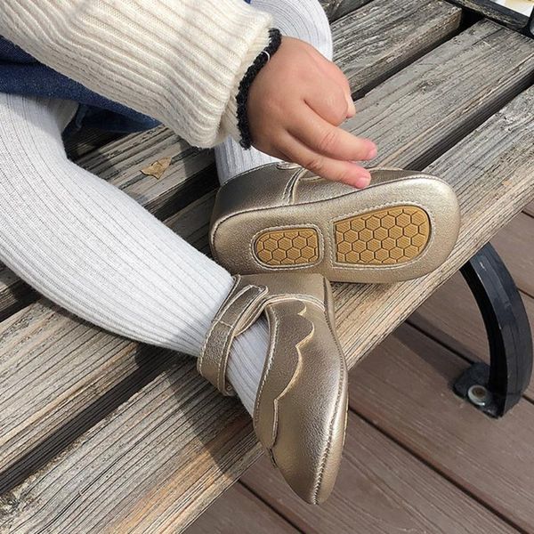 

first walkers toddler kid baby girls cute walker spring shallow hook&loop shoes moccasins shoe for girl