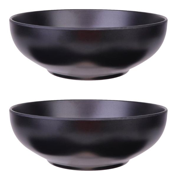 

bowls 2pcs japanese style noodle simple soup bowl container for home