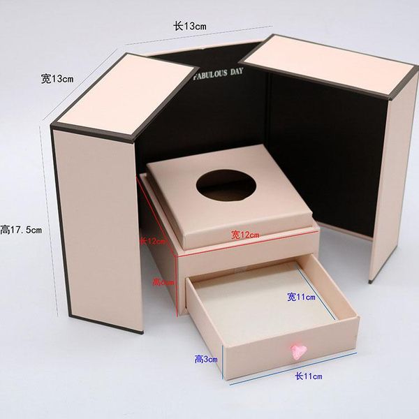 

packaging box dry flower drawer gift boxes valentine's day for girlfriend wrap