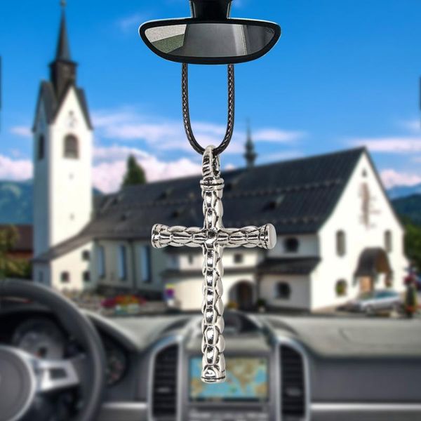 

car pendant creative cross ornaments rearview mirror decoration hanging automobiles decor accessories interior gifts decorations