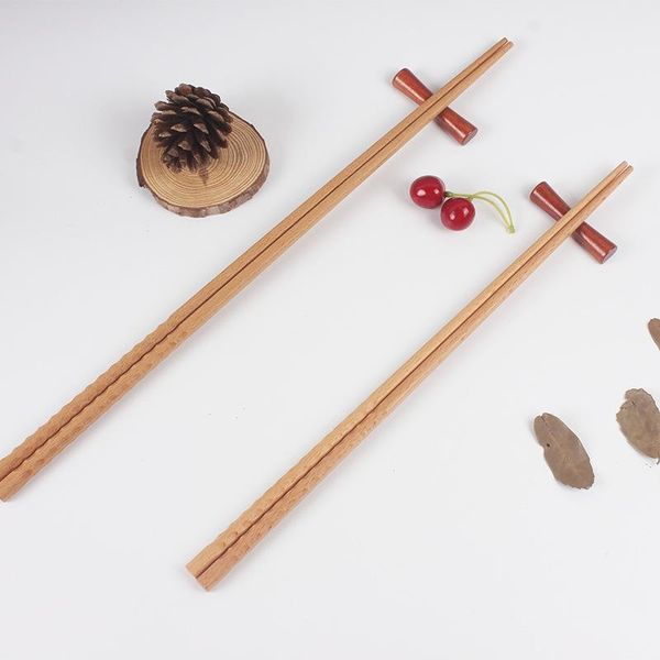 

chopsticks 42/33cm super long wooden chinese style cook noodles deep fried pot eating ware chop sticks kitchen tools