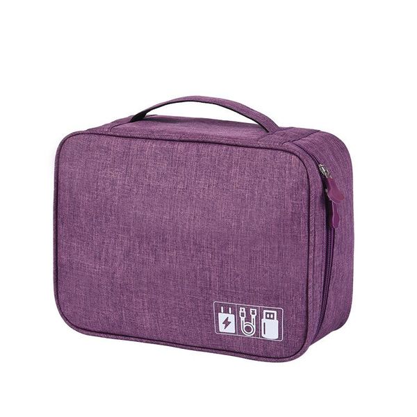 

storage bags box container headphone protective colorful case travel bag for earphone data cable charge