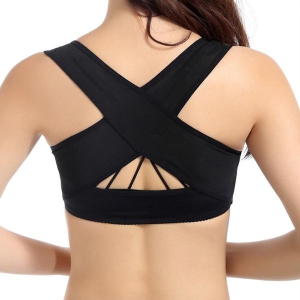 

model body shape toningxshaped beautiful back auxiliary breast care corset three row button shaping correct posture prevent hunchback and