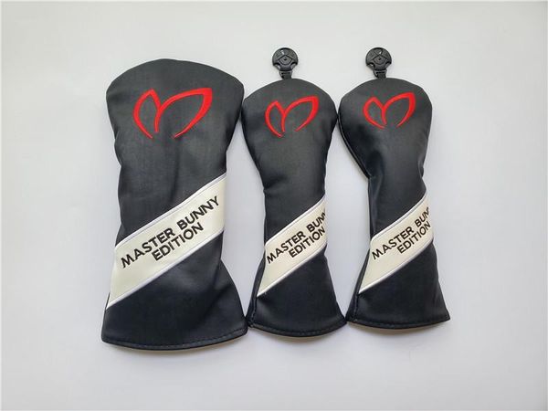 

golf bags brand master edition head cover black driver + fairway woods ems