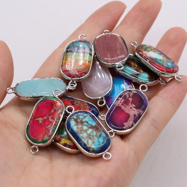 

charms 2021 product -selling natural stone pendants exquisite emperor for making diy necklace accessories, Bronze;silver