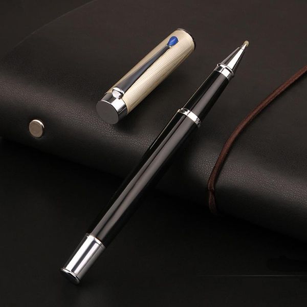 

ballpoint pens 15pcs business elegant upscale roller ball pen metal office signature school supplies, Blue;orange