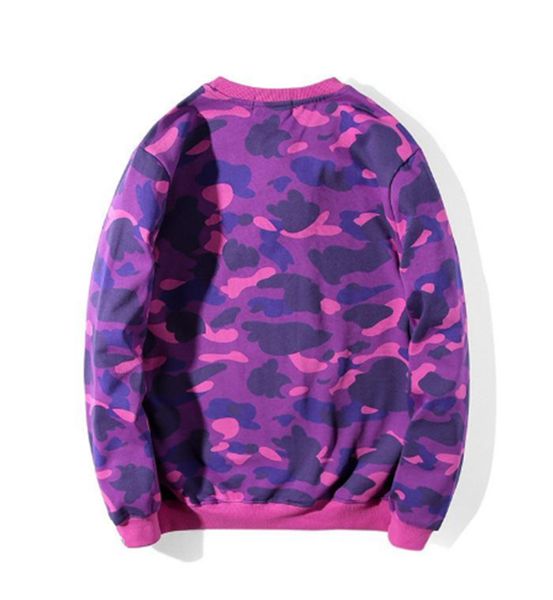 

2021 mens hoodie stylist hoodies fashion men women casual cotton camouflage printing long sleeve winter pullover sweatshirts size m-2xl, Black