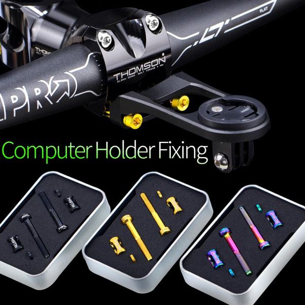 

bike computers risk tc4 titanium fixed bolts for bicycle computer camera mount holder extended fixing screws cycling parts