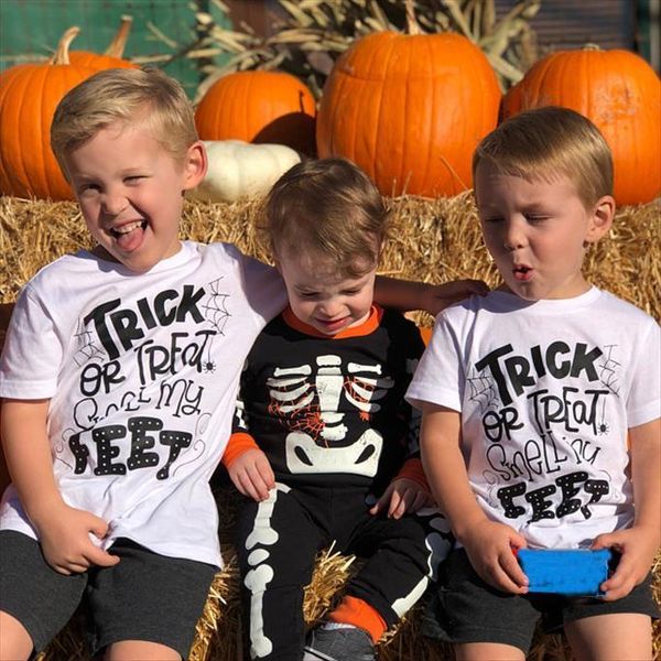 

trick or treat halloween shirt give me something good to eat t kids shirts clothes, Blue