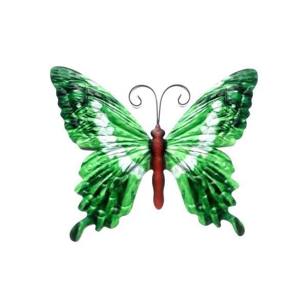 

decorative objects & figurines art hanging sculpture home office with hole gift bedroom fence metal butterfly wall decor simulation 3d outdo