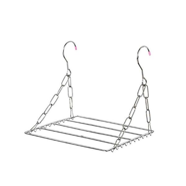 

hangers & racks balcony folding shoe drying rack clothes airer stainless steel laundry underwear