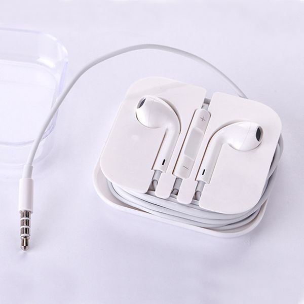 

in-ear earphones 3.5mm wire earbuds earpods for iphone 6 7 8 x 11 12 plus pro max se stereo earphone with microphone and remote control head