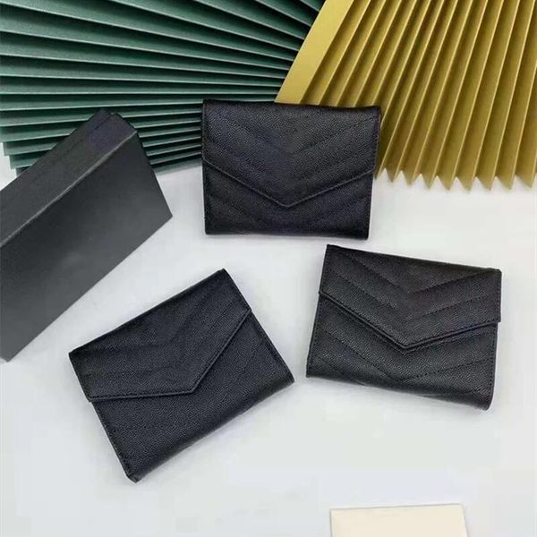 

card holders luxury hight quality business holder genuine leather women flap hasp pocket case coin purse, Brown;gray