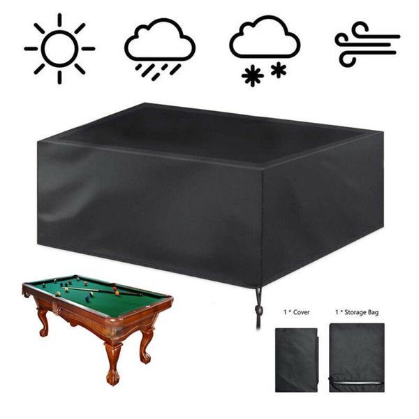 

table cloth 7/8/9ft waterproof billiard pool cover oxford dust protector