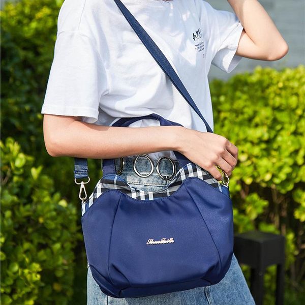 

ladies bag fresh and sweet shoulder portable slung waterproof nylon totes