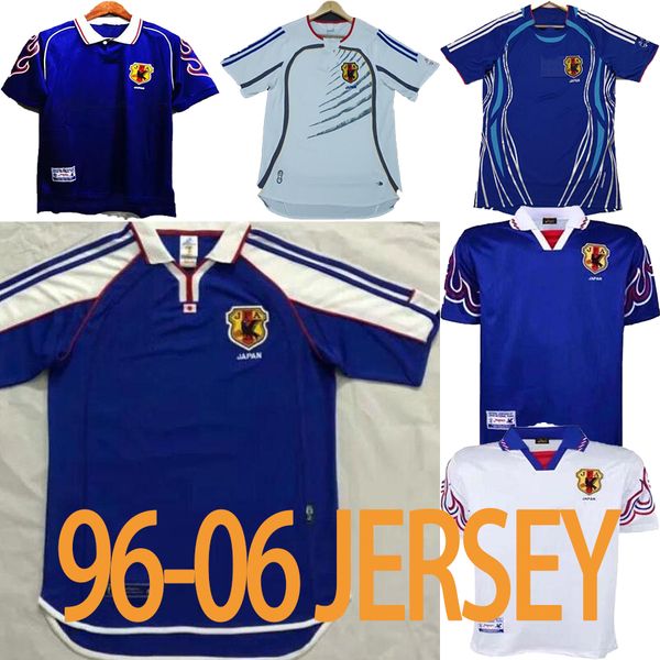 

96 98 99 00 01 06 retro version japan soccer jerseys 1996 1998 1994 2006 nanami #9 nakayama 2000 2001 world cup football uniforms, Black;yellow
