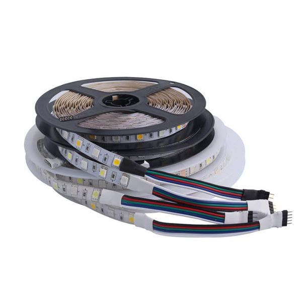 

strips 5v 12v 24v led strip pc rgb waterproof 5m 60led/m flexible light diode tape tv backlight