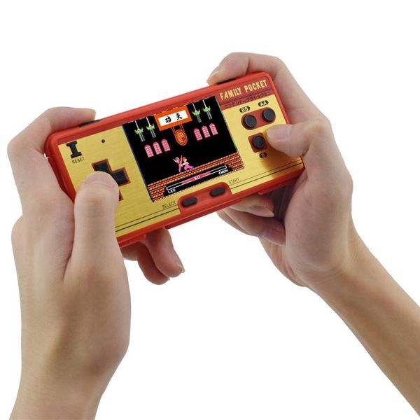 

portable game players mini retro handheld player for family pocket built in 638 games 8 bit video console durable gift