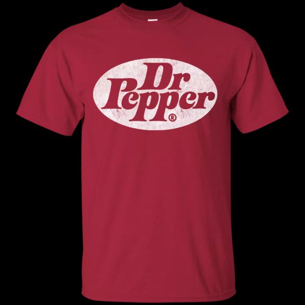 

Dr. Pepper, Cola, Soda, Pop, Beverage, T-shirt, White;black