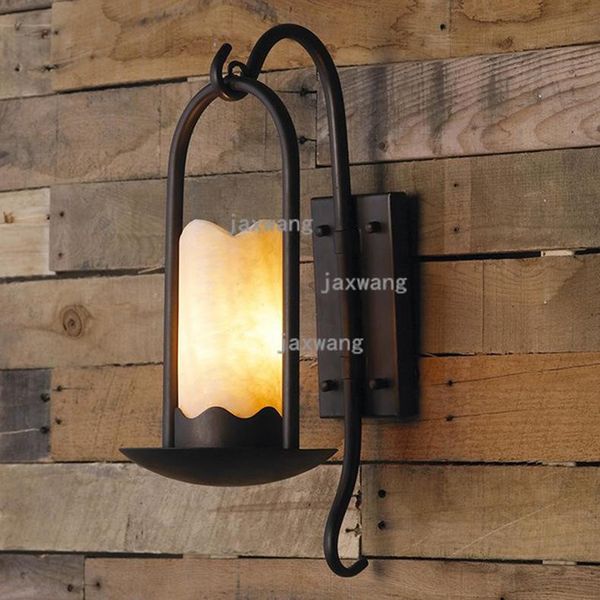 

wall lamps retro rural background lamp american country lights for home nordic stairway railway art marble indoor sconces
