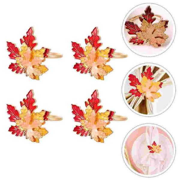 

napkin rings 4pcs creative holders clasps buckles (assorted color)
